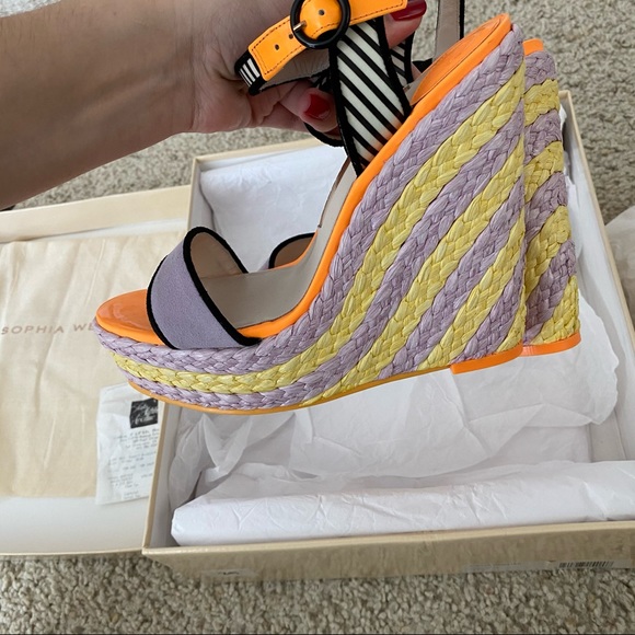 New Sophia Webster Platforms Wedges Sandals - Picture 8 of 12